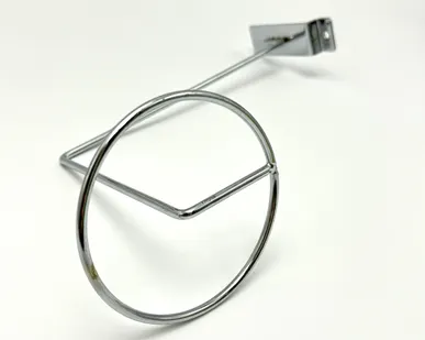 фото Кронштейн для шляп на экономпанель, d=100мм, H=145мм, хром