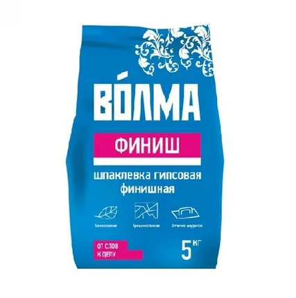 Фото №0 Шпатлевка гипсовая финишная Волма Финиш 5 кг