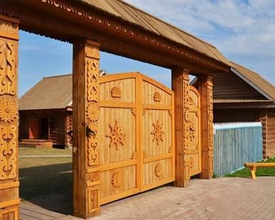 фото Калитка деревянная