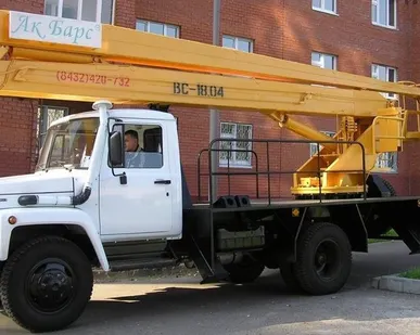 фото АВТОВЫШКА ВС-18.04 на шасси ГАЗ 3309 18м.
в