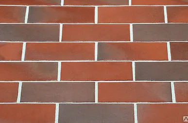 фото Брусчатка клинкерная Kerawil Rot-Blau-Bunt