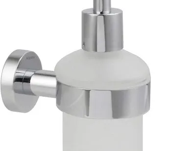 фото Дозатор для жидкого мыла Aquatek Вега хром/белый AQ4005CR