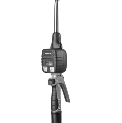 Фото №0 Пистолет для раздачи масла с цифровым счетчиком, жесткий наконечник 60°, ручной каплеотсекатель