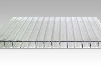 фото Поликарбонат сотовый 4мм прозрачный CARBOGLASS АГРО