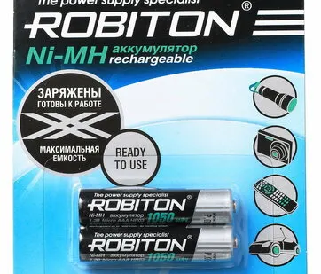 фото Аккумуляторы Robiton AAA 1050 мА·ч (2 шт.)