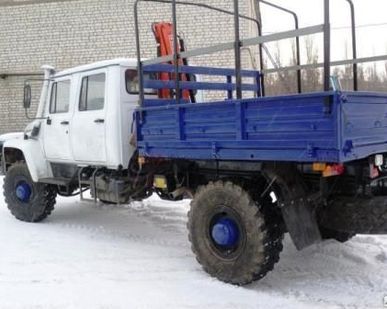 фото Бортовой автомобиль ГАЗ-33081 "Егерь-2" с манипулятором FASSI F50A.22