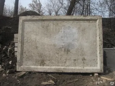 Фото №0 Плита для ограды ПО-2з серая