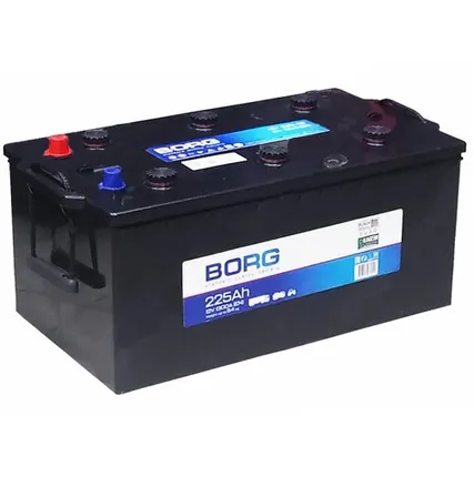 Фото №0 Аккумулятор BORG Standard TRUCK 225 Ач о.п. (ТУРЦИЯ)
