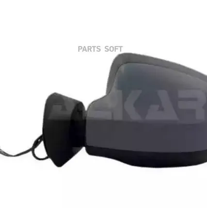 Фото №0 ALKAR 6140594 Зеркало в сборе R [Эл.привод/выпуклый/подогрев/грунт]