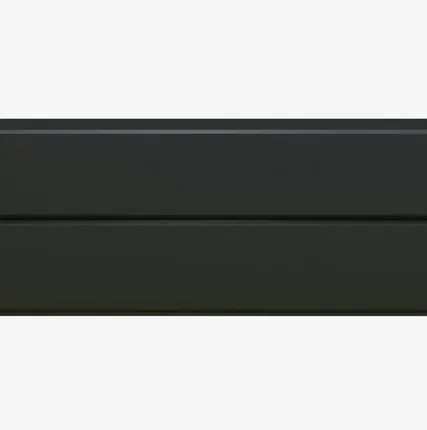 Фото №0 Сайдинг Фасадная панель «Софит» 0.45 мм RAL 7024, Графит