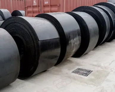 фото Лента конвейерная рифленая