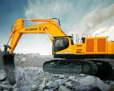 фото Экскаватор гусеничный HYUNDAI R800LC-9