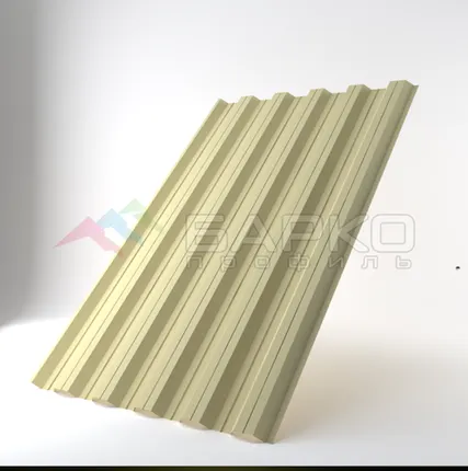 Фото №0 Профлист НС-35 - 1060 мм (1000 мм) 00005638/5 RAL 1014 Полиэстер 0.5