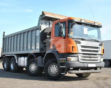 фото Самосвал Scania 8x4 скания