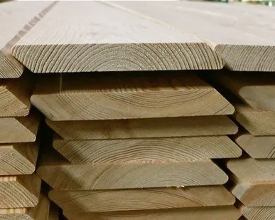 фото Планкет скошенный 18*122*3000мм (2цвета+легкая брашировка) сорт АБ