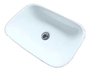 фото Раковина накладная SANITA LUXE Infinity 60, белая