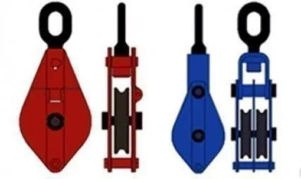 Фото №0 Блок монтажный с ушком 2 т, количество роликов 1