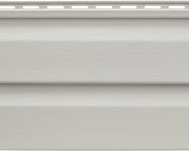 фото Панель виниловая Альта-Сайдинг светло-серая, 3,66м