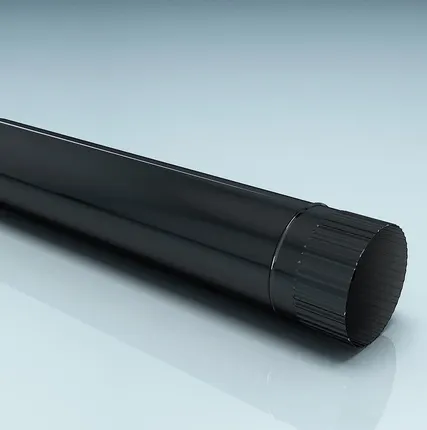 Фото №0 Дымоход одностенный эмалированный, 0,8 d-115, L=0,25