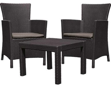 фото Комплект мебели Rosario balcony set коричневый