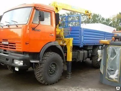 Фото №0 КАМАЗ 43118-1999+SOOSAN SCS513 кран манипулятор