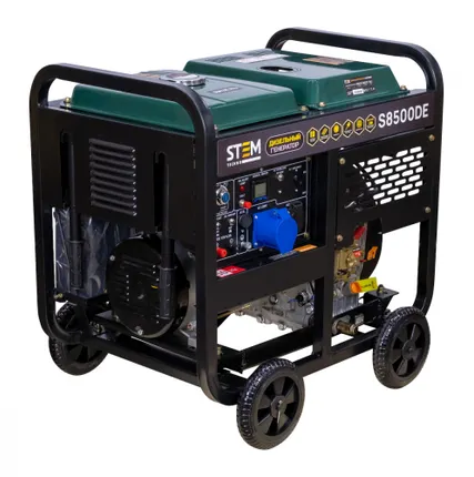 Фото №0 Генератор дизельный STEM Techno S8500DE (8,5кВт, электростартер, дисплей, подогрев, АВР)