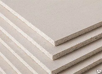 Фото №0 Гипсостружечная плита ( ГСП, ГВЛ ) 10мм*2500мм*1250мм ГИПСОВОЛОКНИСТЫЙ ЛИСТ