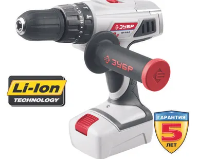 фото Шуруповерт аккумуляторный Зубр ЗДА-18-Ли-К