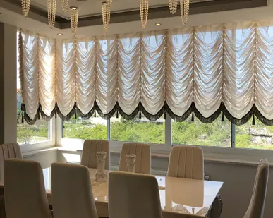 фото Французские шторы