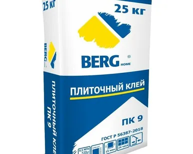 фото Клей плиточный ПК 9 BERGhome, 25кг