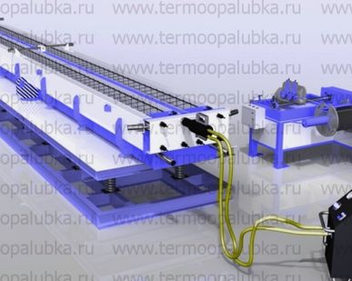 фото Вибро-металлоформы с паровыми/водяными регистрами для производства свай от 4 до 16 метров