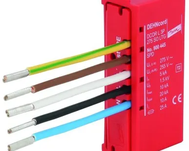 фото 900445	УЗИП класса II DEHNcord трехполюсное