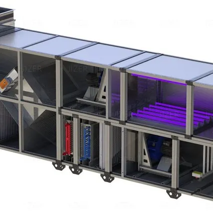 Фото №0 Монтаж центрального кондиционера (приточная установка с охлаждением) до 3000 м3/ч