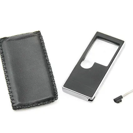 Фото №0 Лупа с подсветкой Veber 7007, 3x-8x, 38x31 мм