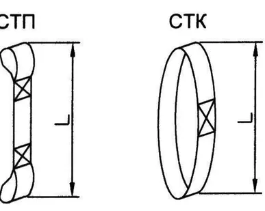 фото Стропы текстильные ленточные длина 9м, г/п 0,5т, ширина ленты 30мм