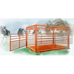 Фото №0 Весы платформенные для взвешивания животных ВП-С-500 Платформа - 2000х1000х1650мм