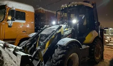 фото Аренда экскаватора погрузчика гидромолот