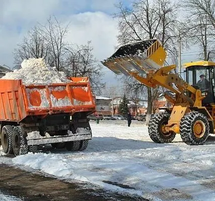 Фото №0 Вывоз снега