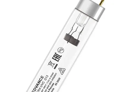 фото Лампа бактерицидная UVC 15W G13 LEDVANCE TIBERA (безозоновая)