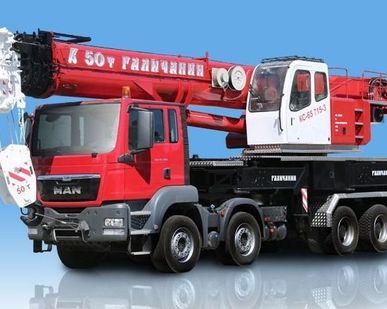 фото КС 65715-3 автокран 50т &quot;Кран Такси&quot; (MAN TGS)