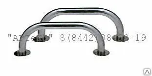 фото Поручень хромированный для бассейна