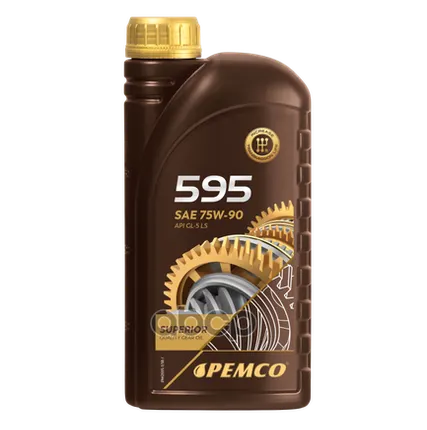Фото №0 75W-90 Gl-4/Gl-5 Ls 1Л (Синт. Трансм. Масло) Hcv PEMCO арт. PM05951