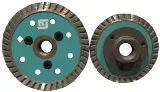 фото Круг алмазный (турбо) W80G-F  M14 (c фланцем) диам.80мм
