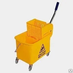 фото Ведро на колесах с отжимом