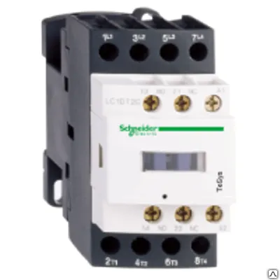 Фото №0 Контактор 3п 12А 1НО 220V AC TeSys E SchE LC1E1210M5 Schneider Electric