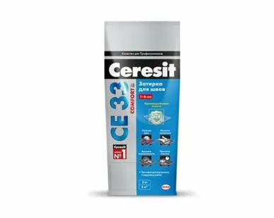 фото Затирка Ceresit CE 33 Super белая 2 кг