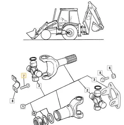 Фото №0 Крестовина Kit spider 126.1 X 34.9 Dia 998/10361, 914/45301