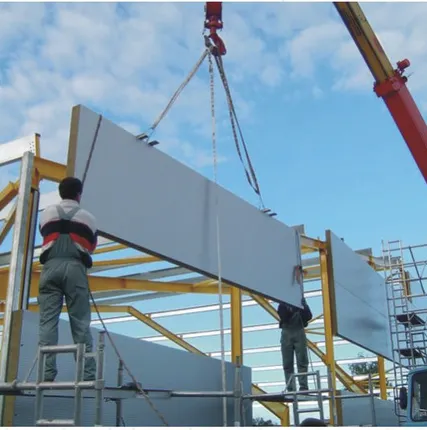 Фото №0 Монтаж сэндвич панелей металл профиль