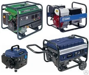 фото Бензогенераторы разной мощности
