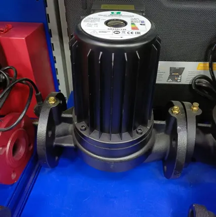 Фото №4 Насос промышленный циркуляционный 380В GRS 40/10F PUMPMAN, 300 л/мин, напор 10м, фланцевый